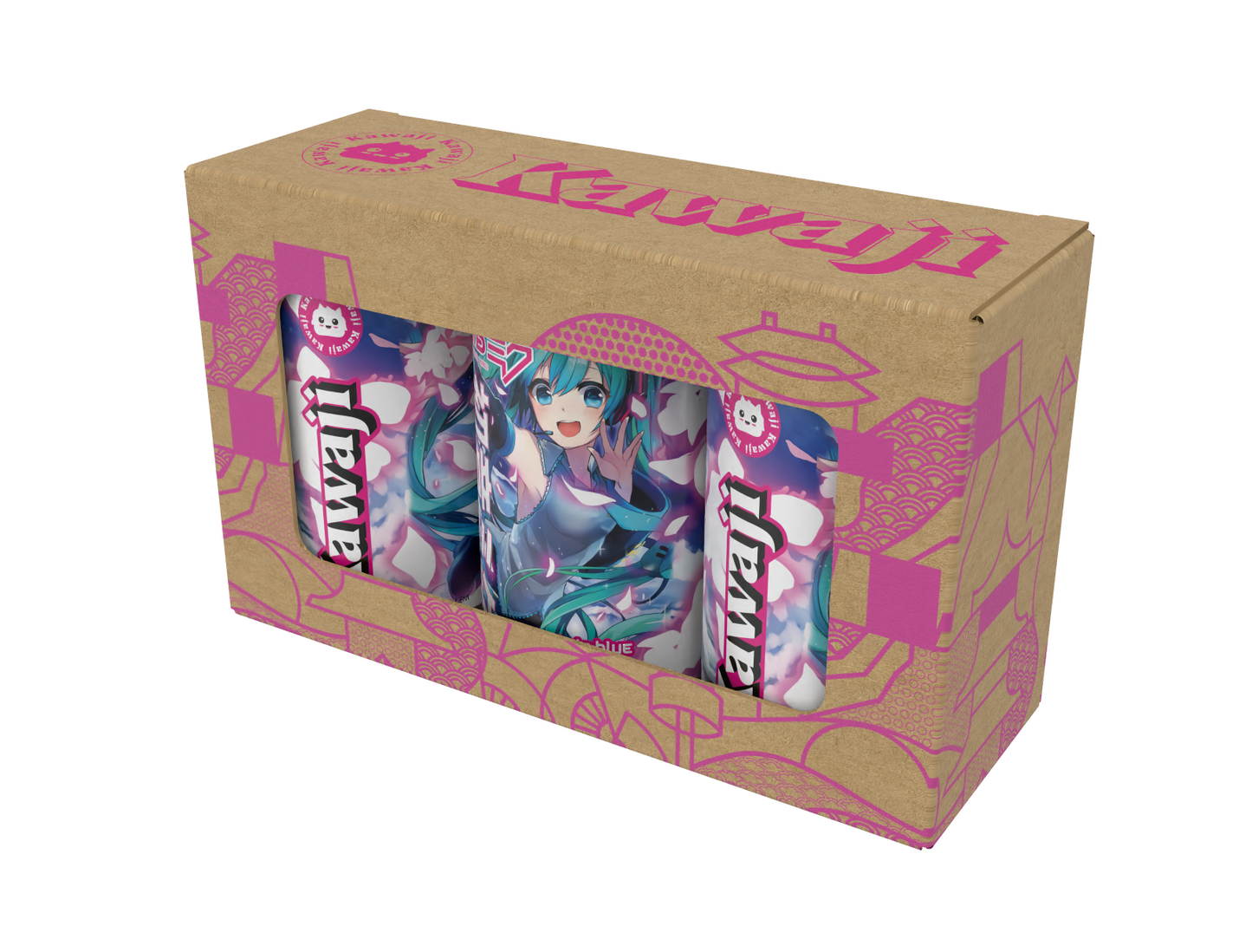 Limited Edition Hatsune Miku Electric Blue Soda Can 330ml