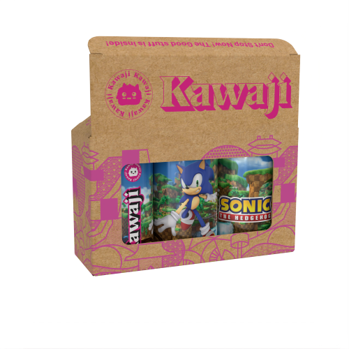 Sonic the Hedgehog Spinberry - Blueberry Flavour Soda featuring Sonic