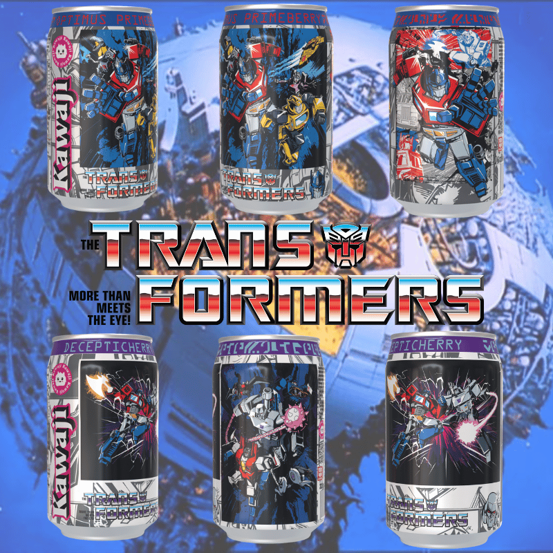 Transformers Battle Pack 6 Can Set