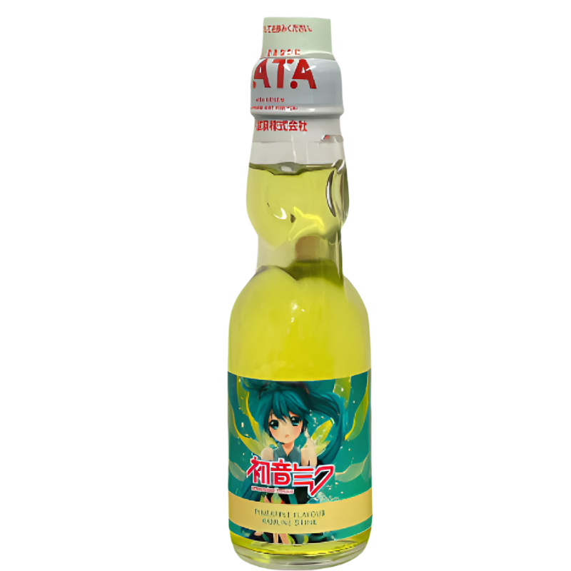 Hatsune Miku Pineapple Flavour Ramune Soda 200ml