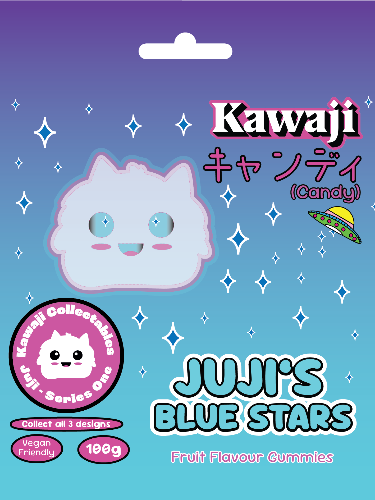 Juji’s Blue Stars – Series One Collectable Gummies (100g)