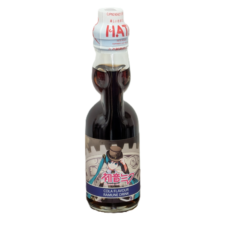 Hatsune Miku Cola Flavour Ramune 200ml
