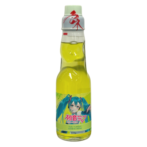 Hatsune Miku Yuzu Flavour Ramune - Limited Edition 200ml
