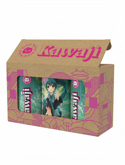 Limited Edition Hatsune Miku Apple Splash  Soda Can 330ml