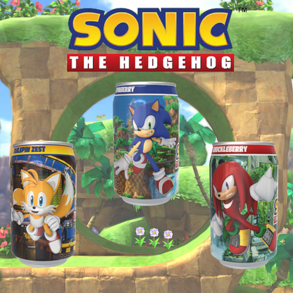 Sonic the Hedgehog Mega Mix 3 Can Gift Set
