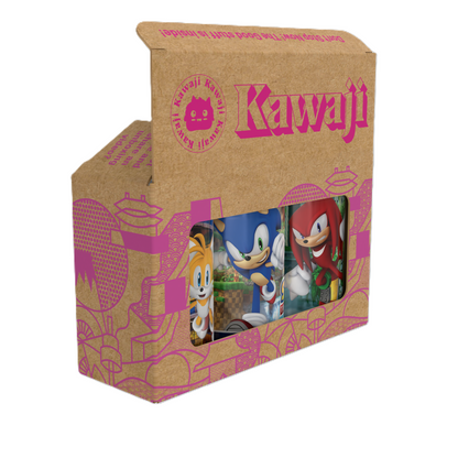 Sonic the Hedgehog Mega Mix 3 Can Gift Set
