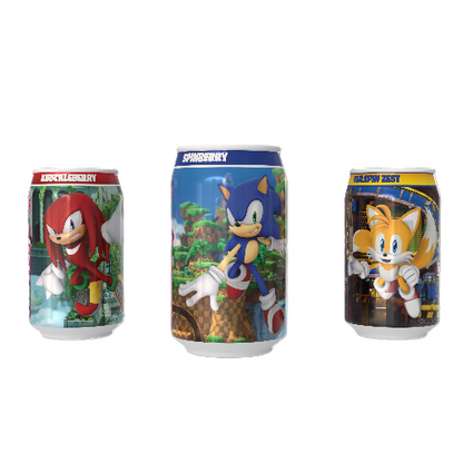 Sonic the Hedgehog Mega Mix 3 Can Gift Set