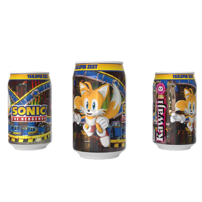 Sonic the Hedgehog Mega Mix 3 Can Gift Set