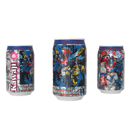Transformers Optimus Prime vs Megatron 3  Soda Can Gift Set