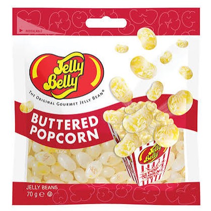 Jelly Bean Buttered Popcorn