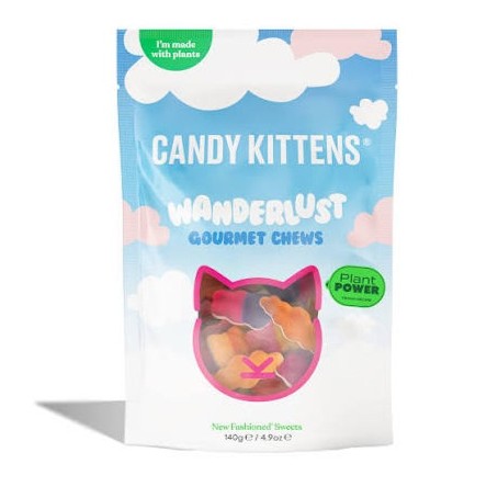 Candy Kittens Wanderlust 140g x12 Unit Clipstrip