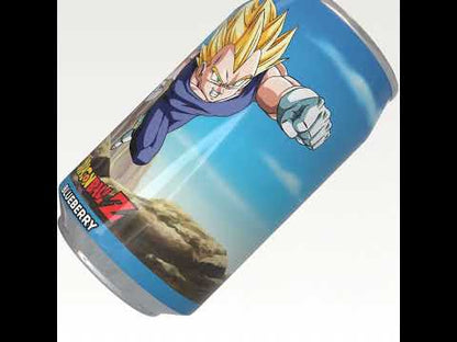 Dragon Ball Z Vegeta's Blue Fury -  Blueberry Flavour Soda Can 330ml