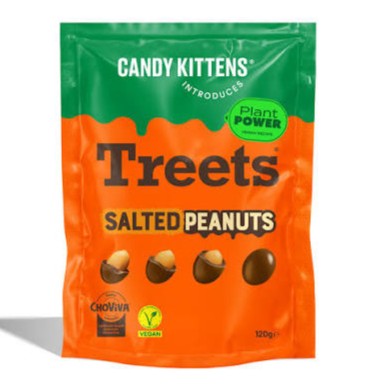 Treets Salted Peanuts 120g x 10