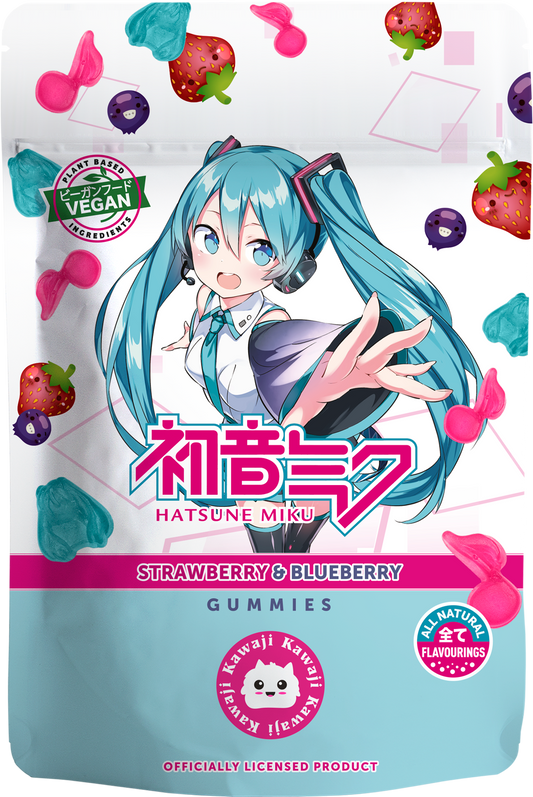 Kawaji Hatsune Miku Gummy Sweets 125g