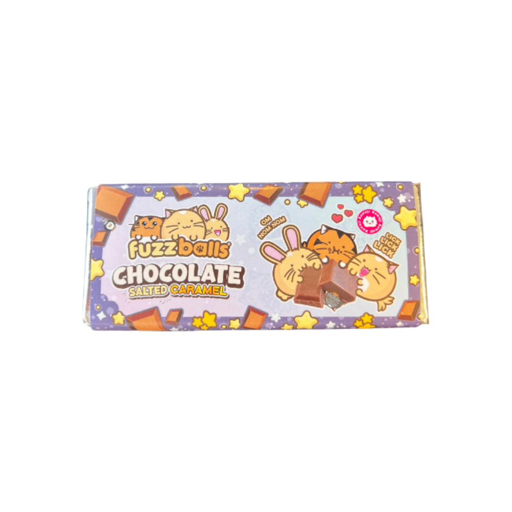 Fuzzballs Salted Caramel Chocolate bar 50g – Kawaji UK